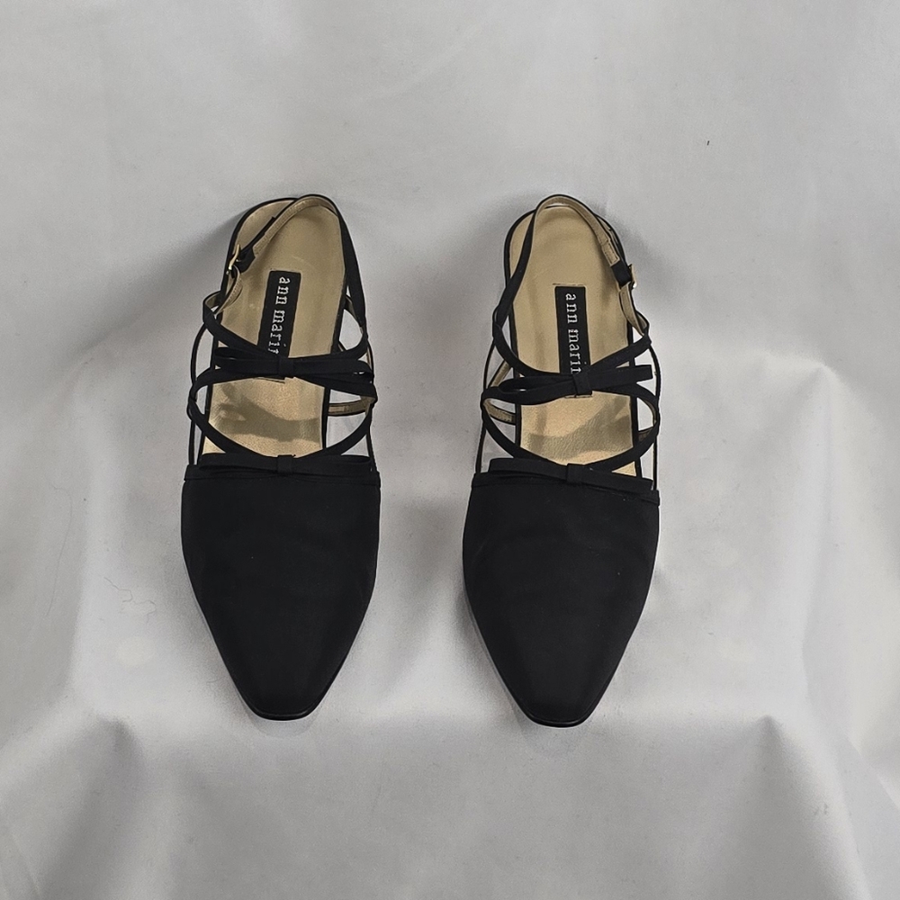 Vintage 90s Ann Marino Evening Pumps / Size US 7,5 EUR 38